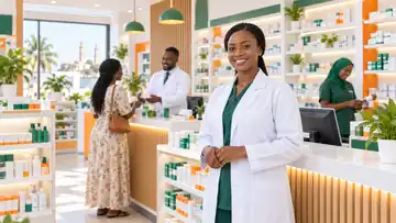Phaaz Pharmacy retail interior
